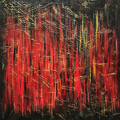 Setareh Joulaei imzalı tablo — Akrilik Boya, 60×60 cm, 1.000 TL müzayede satışı