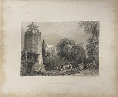 William Henry Bartlett imzalı tablo — Gravür, 27×21 cm, 325 TL müzayede satışı