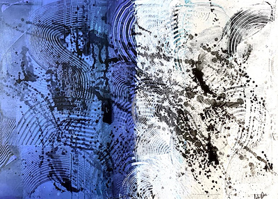Çağla Genç imzalı tablo — Akrilik Boya, 50×70 cm, 800 TL müzayede satışı