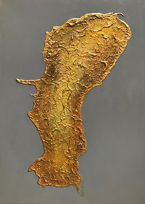 Setareh Joulaei imzalı tablo — Karışık Teknik, 50×70 cm, 1.000 TL müzayede satışı