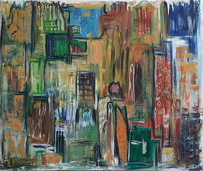 Yasemin Kondakçı imzalı tablo — Yağlı Boya, 80×100 cm, 1.250 TL müzayede satışı