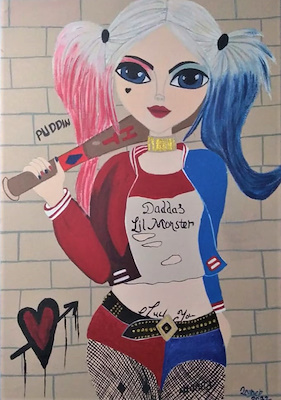 Zeynep Bozdemir imzalı tablo — Akrilik Boya, 35×50 cm, 900 TL müzayede satışı