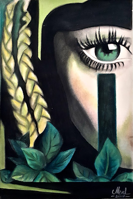 Meral Akgül Güzelli imzalı tablo — Pastel Boya, 43×60 cm, 800 TL müzayede satışı