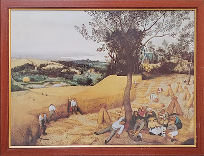 Pieter Bruegel imzalı tablo — Baskı, 92×70 cm, 500 TL müzayede satışı