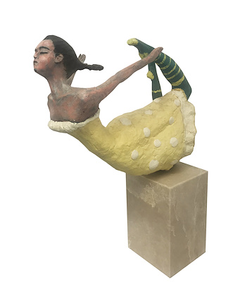Kadir Öztoprak imzalı tablo — Karışık Teknik, 49×37 cm, 4.000 TL müzayede satışı