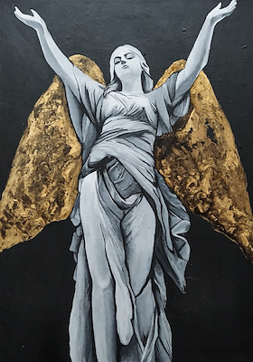 Janan Ramizova imzalı tablo — Akrilik Boya, 50×70 cm, 950 TL müzayede satışı