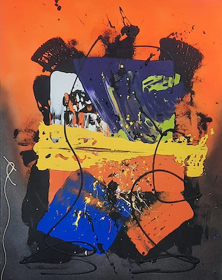 Kenan Kepir imzalı tablo — Akrilik Boya, 80×100 cm, 1.500 TL müzayede satışı