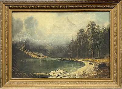 Faruk Alpkurt imzalı tablo — Yağlı Boya, 65×45 cm, 2.000 TL müzayede satışı