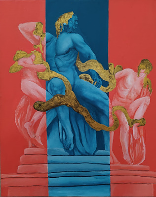 Janan Ramizova imzalı tablo — Akrilik Boya, 40×50 cm, 1.500 TL müzayede satışı