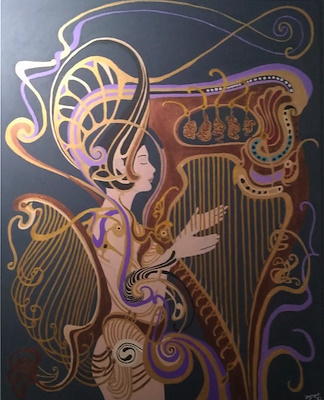 Zeynep Bozdemir imzalı tablo — Akrilik Boya, 80×100 cm, 2.500 TL müzayede satışı