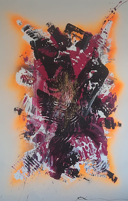 Kenan Kepir imzalı tablo — Akrilik Boya, 150×100 cm, 3.000 TL müzayede satışı