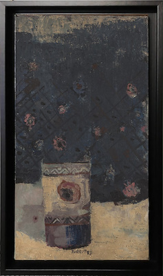 Turgut Uzunömeroğlu imzalı tablo — Yağlı Boya, 48×27 cm, 1.000 TL müzayede satışı