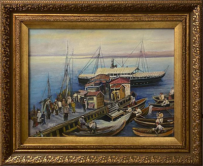Bengi Türkoğlu imzalı tablo — Yağlı Boya, 30×40 cm, 1.500 TL müzayede satışı