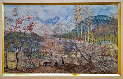 Numan Pura imzalı tablo — Pastel Boya, 20×33 cm, 3.500 TL müzayede satışı