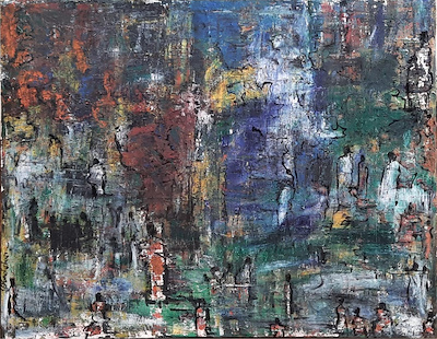 Yasemin Kondakçı imzalı tablo — Yağlı Boya, 80×100 cm, 2.000 TL müzayede satışı