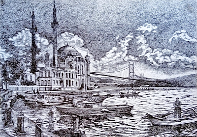 M. Yiğitoğlu imzalı tablo — 30×42 cm, 1.000 TL müzayede satışı