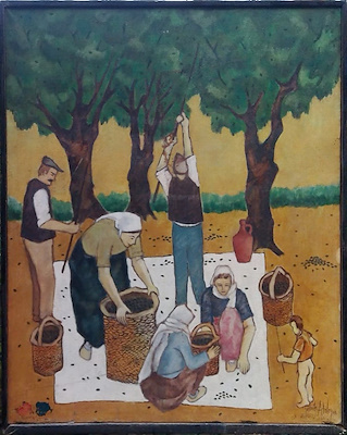 Semih Atalay imzalı tablo — Yağlı Boya, 50×60 cm, 1.350 TL müzayede satışı