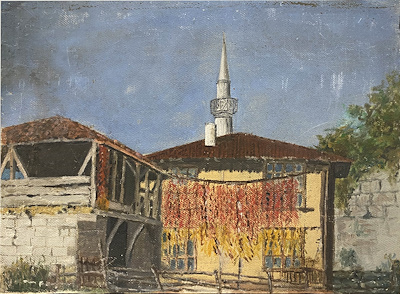 Necmi Akbulut imzalı tablo — Yağlı Boya, 26×36 cm, 1.000 TL müzayede satışı