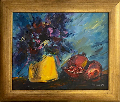 Havva Özkır imzalı tablo — Yağlı Boya, 40×50 cm, 1.000 TL müzayede satışı