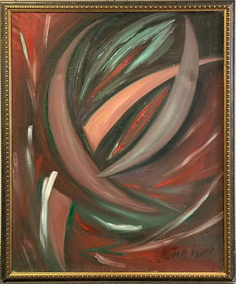 Müfit İşler imzalı tablo — Yağlı Boya, 80×100 cm, 2.000 TL müzayede satışı