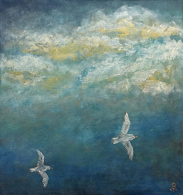 Olga Mozul imzalı tablo — Yağlı Boya, 60×60 cm, 4.000 TL müzayede satışı