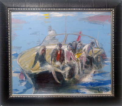 Altan Çelem imzalı tablo — Yağlı Boya, 50×60 cm, 27.500 TL müzayede satışı