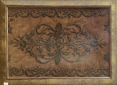 Gümüş Sim İşleme imzalı tablo — 35×50 cm, 5.000 TL müzayede satışı