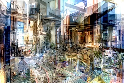 C. Refik Ongan imzalı tablo — Baskı, 50×70 cm, 850 TL müzayede satışı