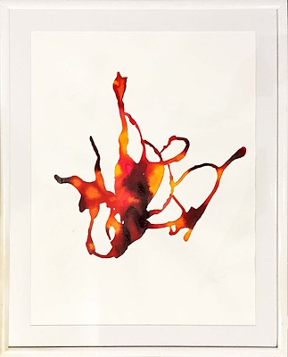 Nalan Ünal imzalı tablo — Karışık Teknik, 63×48 cm, 500 TL müzayede satışı