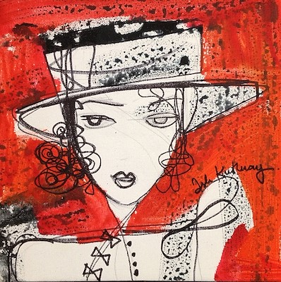 Aslı Kutluay imzalı tablo — Yağlı Boya, 30×30 cm, 400 TL müzayede satışı