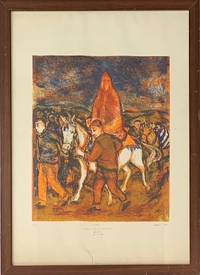 Mevlüt Akyıldız imzalı tablo — Baskı, 50×70 cm, 1.000 TL müzayede satışı