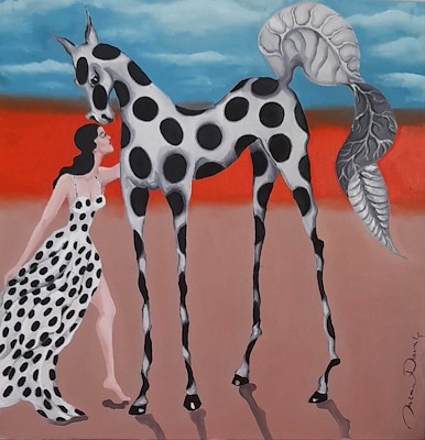Nazan Pamuk imzalı tablo — Yağlı Boya, 50×50 cm, 1.200 TL müzayede satışı