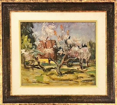 Aşod Zoryan imzalı tablo — Yağlı Boya, 41×35 cm, 8.000 TL müzayede satışı