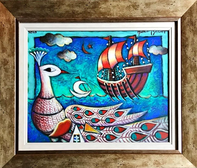 Gültekin Serbest imzalı tablo — Yağlı Boya, 35×50 cm, 950 TL müzayede satışı