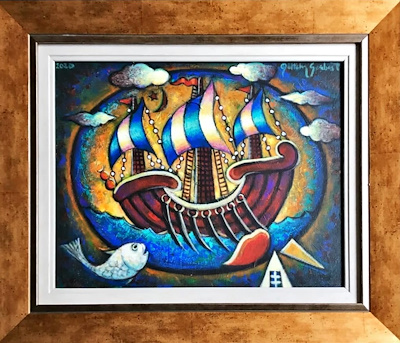 Gültekin Serbest imzalı tablo — Yağlı Boya, 35×50 cm, 950 TL müzayede satışı