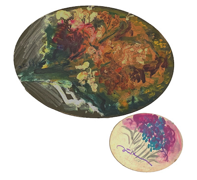 Gülden Kut imzalı tablo — Yağlı Boya, 16×23 cm, 50 TL müzayede satışı