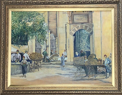 Bengi Türkoğlu imzalı tablo — Yağlı Boya, 50×70 cm, 1.000 TL müzayede satışı