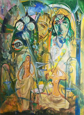 Jozef Fani imzalı tablo — Yağlı Boya, 120×90 cm, 2.500 TL müzayede satışı