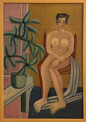 Claudia Saban imzalı tablo — Yağlı Boya, 50×72 cm, 1.000 TL müzayede satışı