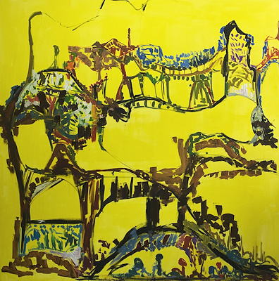 Feryat Aydemir imzalı tablo — Yağlı Boya, 200×200 cm, 15.000 TL müzayede satışı