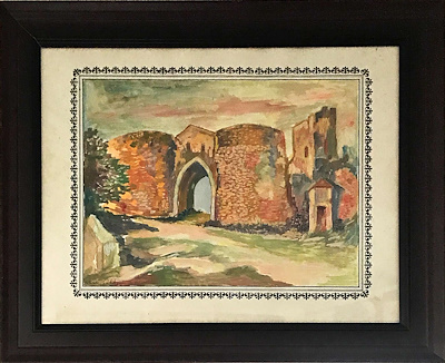 Zare Gurdikyan imzalı tablo — 19×24 cm, 100 TL müzayede satışı
