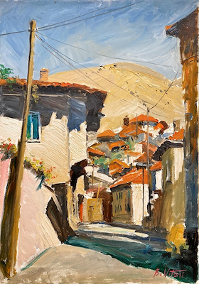 Vitali Bondarenko imzalı tablo — Yağlı Boya, 50×70 cm, 1.500 TL müzayede satışı