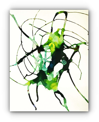 Nalan Ünal imzalı tablo — Akrilik Boya, 48×64 cm, 500 TL müzayede satışı