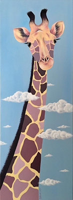 Setareh Joulaei imzalı tablo — Akrilik Boya, 30×80 cm, 1.000 TL müzayede satışı