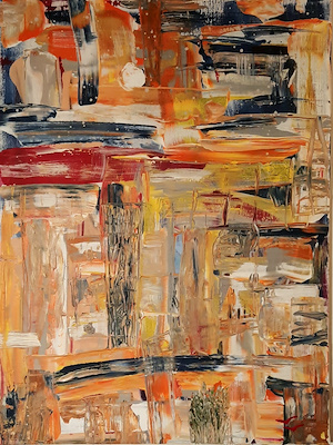 Erman Çobanoğlu imzalı tablo — Akrilik Boya, 50×70 cm, 2.500 TL müzayede satışı