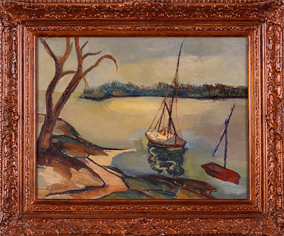 Aşod Zoryan imzalı tablo — Yağlı Boya, 46×34 cm, 15.000 TL müzayede satışı