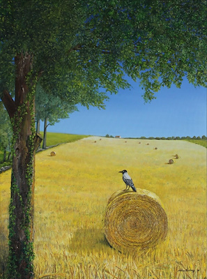 Hatice Korkmaz imzalı tablo — Yağlı Boya, 60×80 cm, 800 TL müzayede satışı