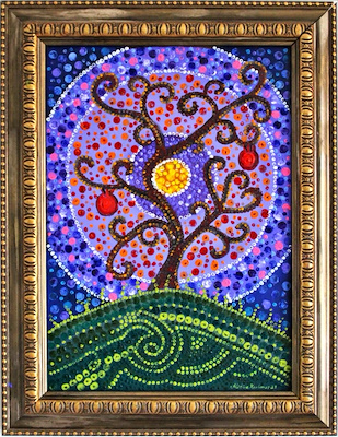 Hatice Korkmaz imzalı tablo — Yağlı Boya, 25×35 cm, 300 TL müzayede satışı