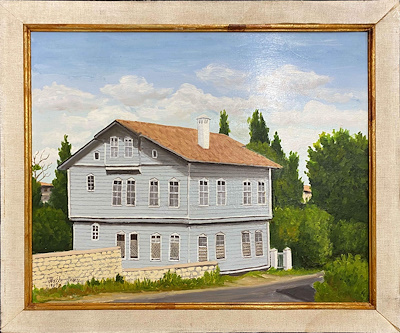 Hakkı İnan imzalı tablo — Yağlı Boya, 49×39 cm, 700 TL müzayede satışı
