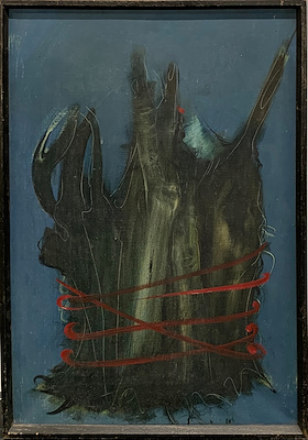 Ergin Atlıhan imzalı tablo — Yağlı Boya, 56×78 cm, 1.500 TL müzayede satışı
